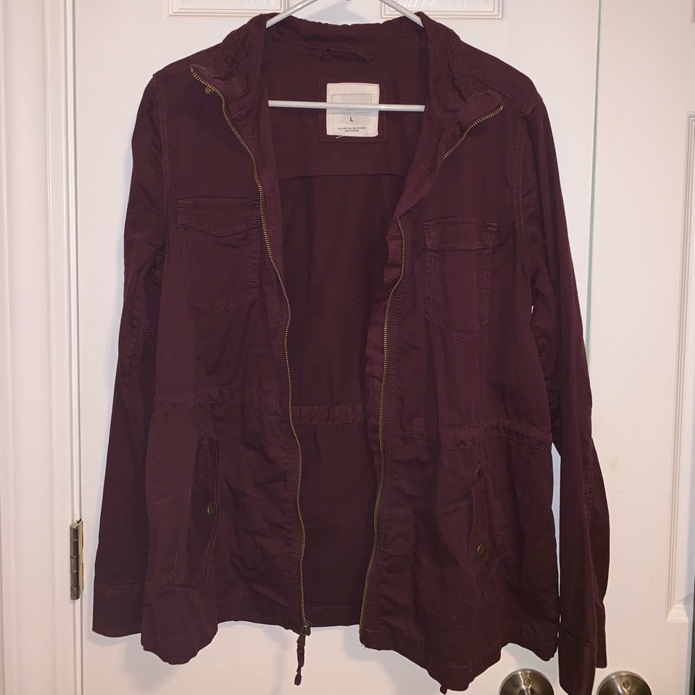 Sonoma Burgundy Lightweight Jacket
